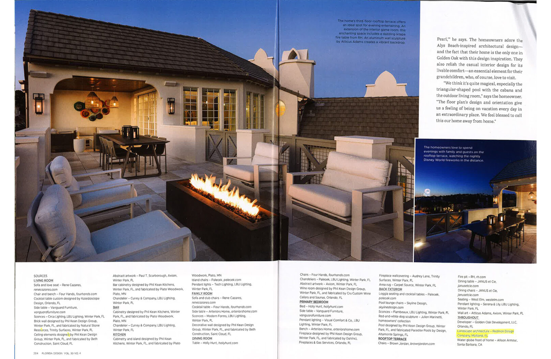 Feature piece in Florida Art & Design